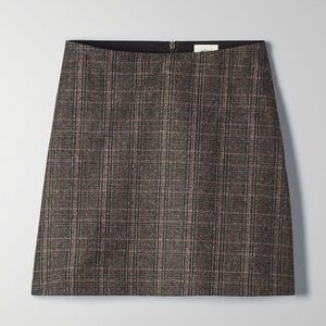 Aritzia check skirt Size XS